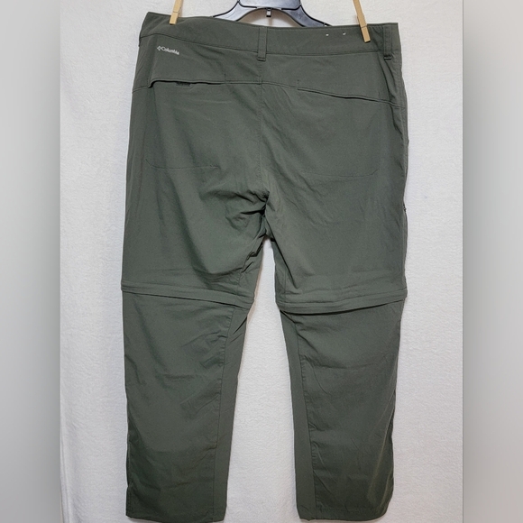 Columbia Women's Omni-Shield Convertible Pants, Green, Size 16W, Pre-owned EUC - Picture 8 of 13